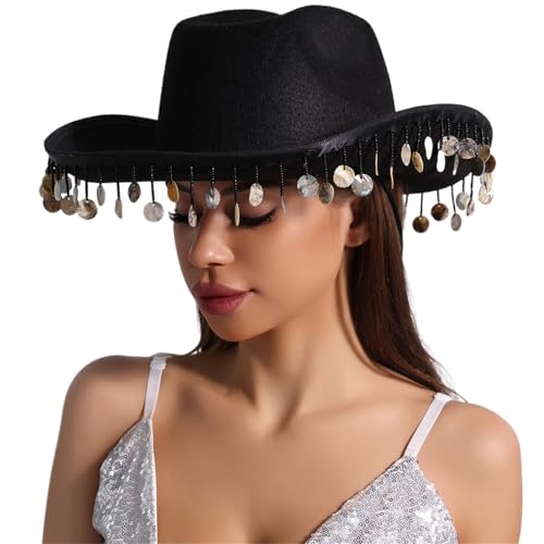 Wayfadacc Maskerade Party Hut Braut Fedoras Hut Schöner Brautduschhut Karneval Party Frauen Fotoshooting Hut Wayfadacc Maskerade Party Hut Braut Fedoras Hut Schöner Brautduschhut Karneval Party Frauen Fotoshooting Hut von Wayfadacc