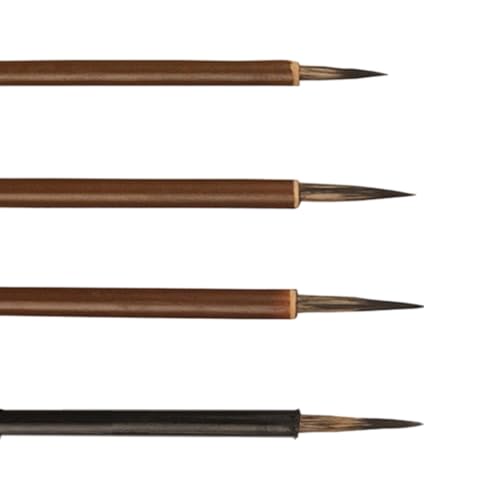 Wayfadacc Traditioneller Kalligraphie-Pinsel für Anfänger, Künstler, Holzgriff, chinesischer Malpinsel, antithetischer Paar-Schreibpinsel Wayfadacc Traditioneller Kalligraphie-Pinsel für Anfänger, Künstler, Holzgriff, chinesischer Malpinsel, antithetischer Paar-Schreibpinsel von Wayfadacc