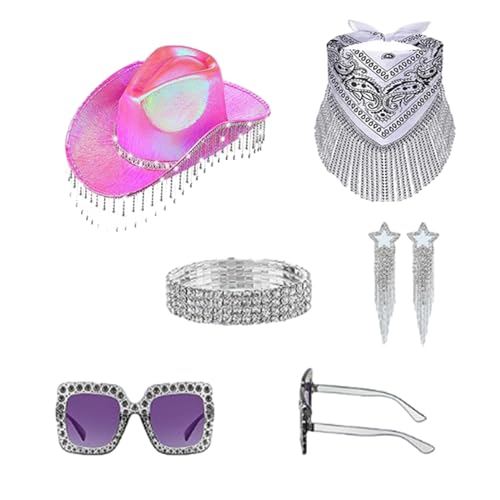 Wayfadacc Urlaub Cowboy Kerchief Und Sonnenbrille Überraschung Geschenk Für Mädchen Jungen Cowgirl Für Karnivals Musikfestival Wayfadacc Urlaub Cowboy Kerchief Und Sonnenbrille Überraschung Geschenk Für Mädchen Jungen Cowgirl Für Karnivals Musikfestival von Wayfadacc