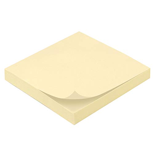 Notizblock, wiederverwendbar, 100 Blatt, 75 x 75 mm, Gelb Notizblock, wiederverwendbar, 100 Blatt, 75 x 75 mm, Gelb von Waytex