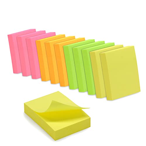 WAYTEX 1200 Haftnotizen in Neonfarben, 12 Blöcke à 100 Blatt, 3,75 x 5 cm, vertikal WAYTEX 1200 Haftnotizen in Neonfarben, 12 Blöcke à 100 Blatt, 3,75 x 5 cm, vertikal von Waytex