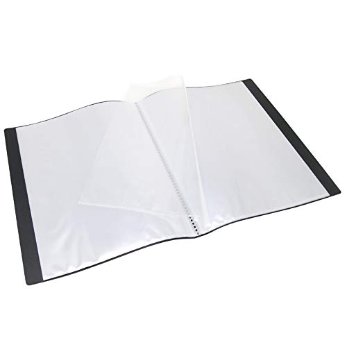WAYTEX 931420 Dokumentenmappe, A4, 80 Fotos, 40 Hüllen, Polypropylen, Schwarz WAYTEX 931420 Dokumentenmappe, A4, 80 Fotos, 40 Hüllen, Polypropylen, Schwarz von Waytex
