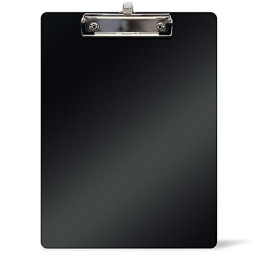 WAYTEX 931490 Klemmbrett A4 mit Stifthalter, starrer Kunststoff, 22,5 x 31,5 cm, Schwarz WAYTEX 931490 Klemmbrett A4 mit Stifthalter, starrer Kunststoff, 22,5 x 31,5 cm, Schwarz von Waytex