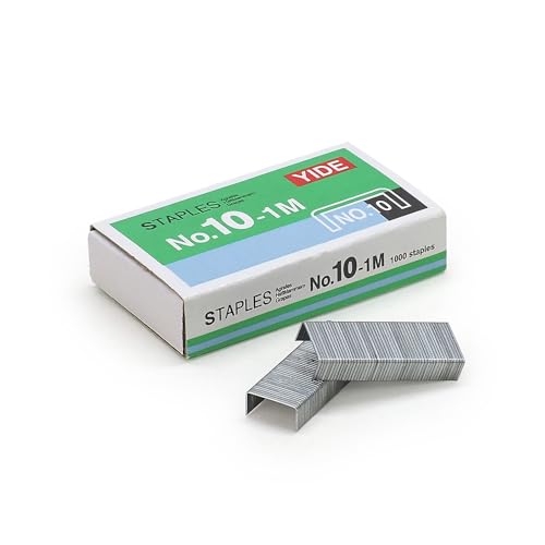 Waytex 931540 Heftklammern Nr. 10 Standard, 1000 Stück, verzinkter Stahl Waytex 931540 Heftklammern Nr. 10 Standard, 1000 Stück, verzinkter Stahl von Waytex