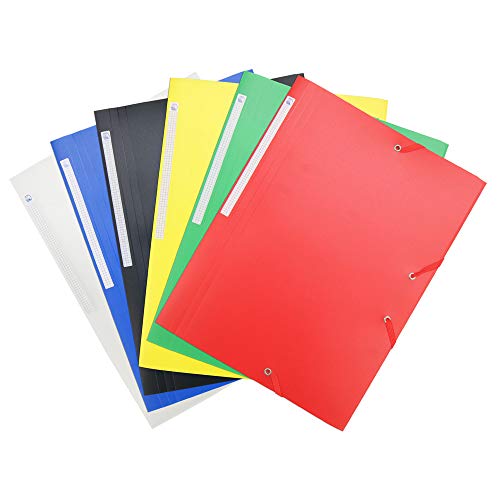 Waytex Gummizugmappe, A4, 3 Klappen, Polypropylen, 4,5/10, flexibel, 6 Stück Waytex Gummizugmappe, A4, 3 Klappen, Polypropylen, 4,5/10, flexibel, 6 Stück von Waytex