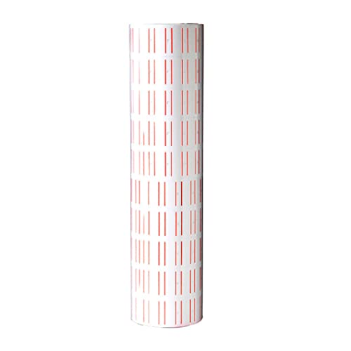 10 Rollen 6000 Stücke Etikettpapier für MX-5500 Price Gun Labeller-Office Supermarkt Bibliothek Vorräte (1, 17 Zoll) Etikettpapier für Tag von Wbaioluy