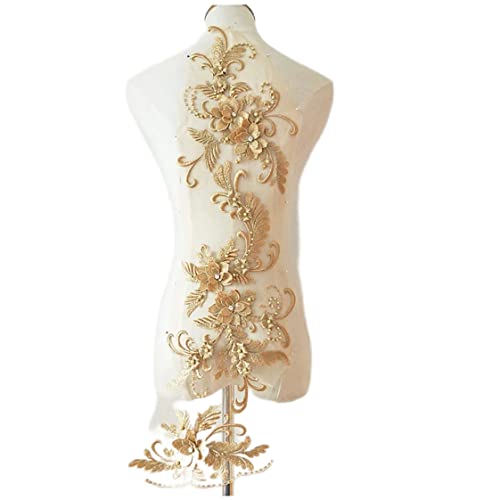 3D -Applique Nähen Sie Flecken Perle, 3in1 Blumen PAINE PAIL -Spitzenverkleidung Applique Motiv nähen Brautschleier Hochzeitskleid Motiv Brautschleier Hochzeitskleid 3D -Applique Nähen Sie Flecken Perle, 3in1 Blumen PAINE PAIL -Spitzenverkleidung Applique Motiv nähen Brautschleier Hochzeitskleid Motiv Brautschleier Hochzeitskleid von Wbaioluy