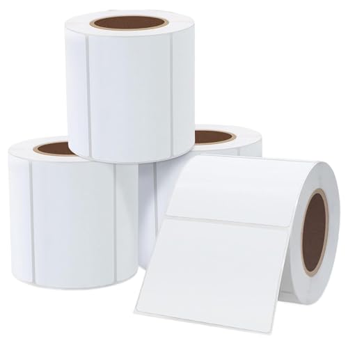 4pcs Thermo-Druckerbezeichnungen 500 Blätter 30x20 '' Kleber Etikettenaufkleber Keine Bänder tragen wärme thermische Etiketten für Drucker, für persönliche und business Usethermal 4pcs Thermo-Druckerbezeichnungen 500 Blätter 30x20 '' Kleber Etikettenaufkleber Keine Bänder tragen wärme thermische Etiketten für Drucker, für persönliche und business Usethermal von Wbaioluy