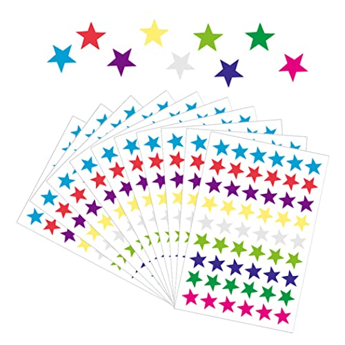 540pcs/10 Blech kleiner Folienstern Aufkleber Aluminium -Foliensternstern für Kinder Belohnung Heimschule DIY Dekoration verdickte verbesserte Version Dicke 1, 3 cm farbenfroh 540pcs/10 Blech kleiner Folienstern Aufkleber Aluminium -Foliensternstern für Kinder Belohnung Heimschule DIY Dekoration verdickte verbesserte Version Dicke 1, 3 cm farbenfroh von Wbaioluy