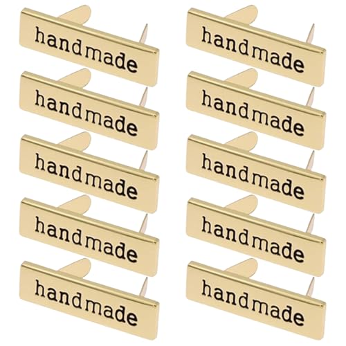 Metall -Tags, 10pcs 1.6x0.5 Metall -Tags zum Beschriften von Kleidung Jeans Schuhe Taschen, Rechteck -Beutel -Etiketten, DIY Bastel -Nählabeln Metall -Tags, 10pcs 1.6x0.5 Metall -Tags zum Beschriften von Kleidung Jeans Schuhe Taschen, Rechteck -Beutel -Etiketten, DIY Bastel -Nählabeln von Wbaioluy