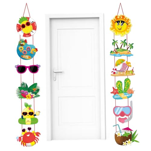 Wbaioluy Tür Banner Sommerparty Dekorative Tür Hanging Banner Süßes Garten Vorhang Pool Party Dekor 1 Paar Wbaioluy Tür Banner Sommerparty Dekorative Tür Hanging Banner Süßes Garten Vorhang Pool Party Dekor 1 Paar von Wbaioluy