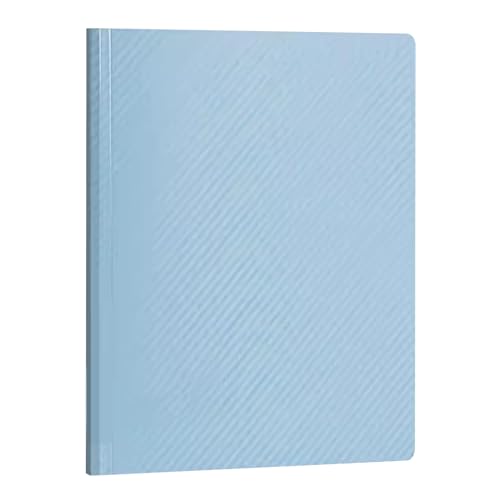 Aktenordner, Ordner for Dokumente, Ordner A4 Sichtbuch Aktenordner 30 Taschen/Blau (Color : Blue) von WchsTUmpxN