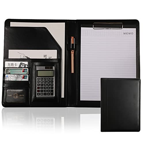 Portfolio-Organizer, Padfolio, Klemmbrett-Ordner, Notizblock aus PU-Leder, Klemmbretter for Legal Pad A4, Schreiben, Business, Schule, Büro, Konferenz Portfolio-Organizer, Padfolio, Klemmbrett-Ordner, Notizblock aus PU-Leder, Klemmbretter for Legal Pad A4, Schreiben, Business, Schule, Büro, Konferenz von WchsTUmpxN