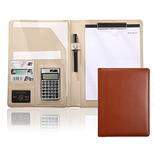Portfolio-Organizer, Padfolio, Klemmbrett-Ordner, Notizblock aus PU-Leder, Klemmbretter for Legal Pad A4, Schreiben, Business, Schule, Büro, Konferenz Portfolio-Organizer, Padfolio, Klemmbrett-Ordner, Notizblock aus PU-Leder, Klemmbretter for Legal Pad A4, Schreiben, Business, Schule, Büro, Konferenz von WchsTUmpxN