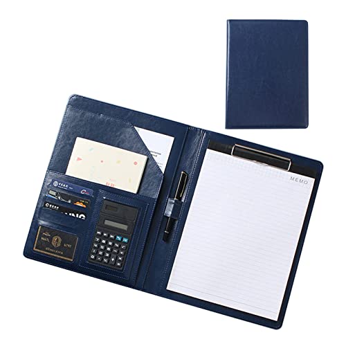 Portfolio-Organizer, professionelle Schreibmappe mit Klemmbrett, Lederordner, Lebenslauf, Schreibblock, ideal for Geschäftsbüro-Konferenzen Portfolio-Organizer, professionelle Schreibmappe mit Klemmbrett, Lederordner, Lebenslauf, Schreibblock, ideal for Geschäftsbüro-Konferenzen von WchsTUmpxN