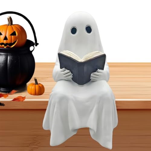 Halloween Geist Statue | Halloween Gruselige Geister Statue | Weiße Deko Tischdekoration Für Zimmer Schreibtisch Eingangsbereich Wohnzimmer Halloween Geist Statue | Halloween Gruselige Geister Statue | Weiße Deko Tischdekoration Für Zimmer Schreibtisch Eingangsbereich Wohnzimmer von Wcybym