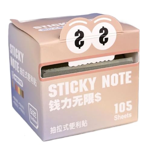 Nute Mons ter Muster Sticky Noten, Cartoon Sel F-Stick-Pads, abtrennende Memopapier, lustige Schreibwarenbedarf, kompakt von Wcybym