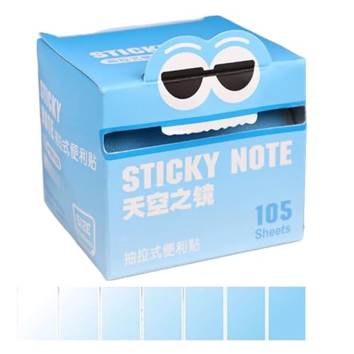 Nute Mons ter Muster Sticky Noten, Cartoon Sel F-Stick-Pads, abtrennende Memopapier, lustige Schreibwarenbedarf, kompakt von Wcybym