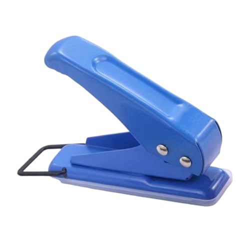 1/4inch Single Loch Puncher Heavy Duty Metal Löcher Punches Ergonomische Papier Punchers 20 Blätter Kapazität Für Papier Tragbare Handkartenstempel von Wdbild