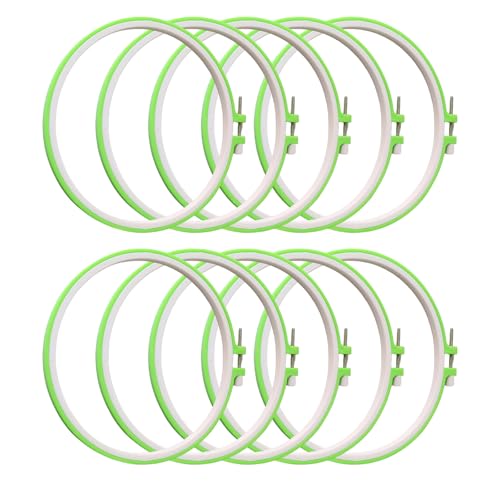 10 PCs Runde Stickereien Verstellbare Kreuze Nähte Hoop Stickereien Rahmen Nähwerkzeug Für Handwerksliebhaber 10 PCs Runde Stickereien Verstellbare Kreuze Nähte Hoop Stickereien Rahmen Nähwerkzeug Für Handwerksliebhaber von Wdbild