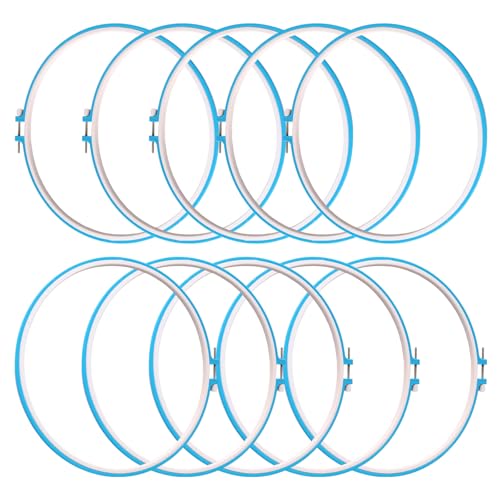 10 PCs Runde Stickereien Verstellbare Kreuze Nähte Hoop Stickereien Rahmen Nähwerkzeug Für Handwerksliebhaber 10 PCs Runde Stickereien Verstellbare Kreuze Nähte Hoop Stickereien Rahmen Nähwerkzeug Für Handwerksliebhaber von Wdbild
