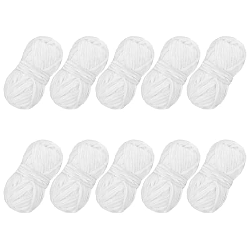 10 Rollen Strickgarn Häkelgarn Dickes Garn Weiches Babygarn Handwerk Nähzubehör für Strickbegeisterte 10 Rollen Strickgarn Häkelgarn Dickes Garn Weiches Babygarn Handwerk Nähzubehör für Strickbegeisterte von Wdbild