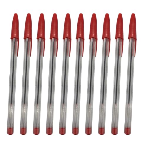 10pcs Kugelschreiber Stifte Mit 1 0 Mm Spitze Leichtgewicht Ergonomisch Schwarz Rote Oder Blaue Tinten Für Studenten Büroangestellte Glatte Schreibstifte 10pcs Kugelschreiber Stifte Mit 1 0 Mm Spitze Leichtgewicht Ergonomisch Schwarz Rote Oder Blaue Tinten Für Studenten Büroangestellte Glatte Schreibstifte von Wdbild
