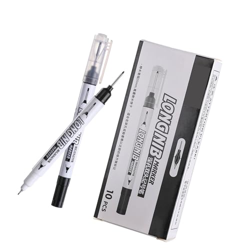 10pcs Permanente Doppelspitzenmarkierungen Sten Broad Und Fine Nibs Schnelltrocknen Tinten Für Büroversorgungen Klassenzimmer Studio Verwenden Bulk Marker Stift 10pcs Permanente Doppelspitzenmarkierungen Sten Broad Und Fine Nibs Schnelltrocknen Tinten Für Büroversorgungen Klassenzimmer Studio Verwenden Bulk Marker Stift von Wdbild