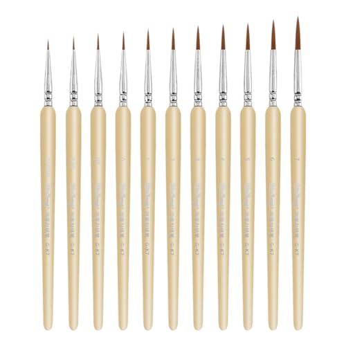 11 PCs/Set Wolf Hair Hook Line Stift Multifunktional Malerei 11 PCs/Set Wolf Hair Hook Line Stift Multifunktional Malerei von Wdbild