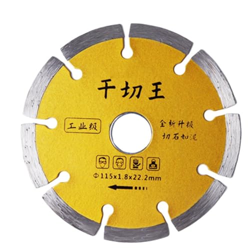 114/115 Mm Schneidscheibenrad Für Effizientes Schleifporzellankeramikfliesenkämpfer Mit Abgewinkeltem Mühlenfliesenmühle Klinge von Wdbild