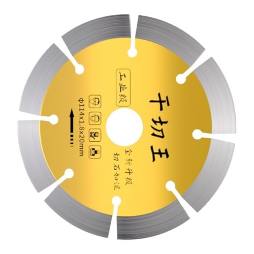 114/115 Mm Schneidscheibenrad Für Effizientes Schleifporzellankeramikfliesenkämpfer Mit Abgewinkeltem Mühlenfliesenmühle Klinge von Wdbild