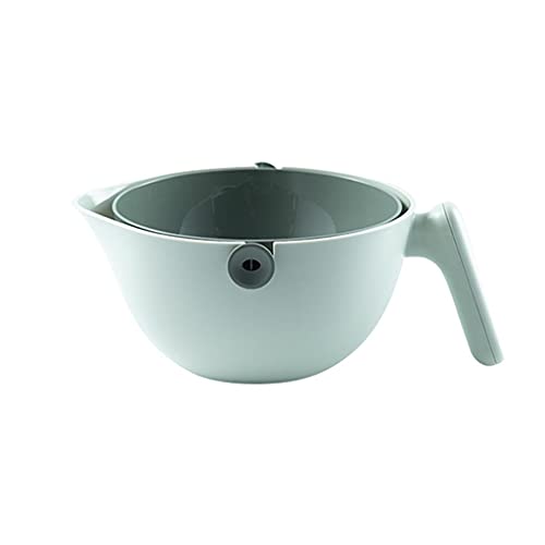 2 In 1 Handheld Storage Basket Drain Schüssel Küche Obst Obst Basin Sieb von Wdbild