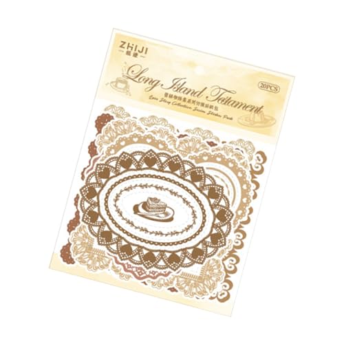 20 Blätter Landschaftsaufkleber Stationery Sticker Scrapbook Sticker Dekorationsaufkleber Für Photocards Journal Dekoration von Wdbild