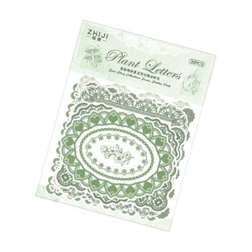 20 Blätter Landschaftsaufkleber Stationery Sticker Scrapbook Sticker Dekorationsaufkleber Für Photocards Journal Dekoration von Wdbild