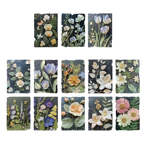 23 Bosets Geprägte Blumenblattpapier Strukturierte Dekorationsblätter Für Scrapbooking Journal Card Machen Handgefertigte Einladungsanlage Faserpapier 23 Bosets Geprägte Blumenblattpapier Strukturierte Dekorationsblätter Für Scrapbooking Journal Card Machen Handgefertigte Einladungsanlage Faserpapier von Wdbild
