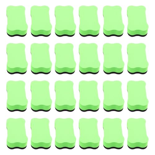 24 PCs Magnetische Whiteboard Radiergummis Knochenform Filzreiniger Büro Eraser Für Schulbüros Klassenzimmer Magnetische Whiteboard Radiergummi Büro Eraser Knochenform Filzreiniger von Wdbild