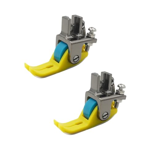 2pcs Flat Car Roller Foot Sewing Presser Fußnähmaschinenzubehör Für Hemden Vorhänge Bettwäsche Stoffnähte 2pcs Flat Car Roller Foot Sewing Presser Fußnähmaschinenzubehör Für Hemden Vorhänge Bettwäsche Stoffnähte von Wdbild