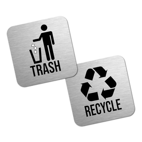 2pcs Mülleimer Und Recycling Aufkleber Sortierschild Freien Innenraum Wasserdichtem Klebstoff Müllbehälter Und Abfallkorb Etiketten Müllsortierschild 2pcs Mülleimer Und Recycling Aufkleber Sortierschild Freien Innenraum Wasserdichtem Klebstoff Müllbehälter Und Abfallkorb Etiketten Müllsortierschild von Wdbild