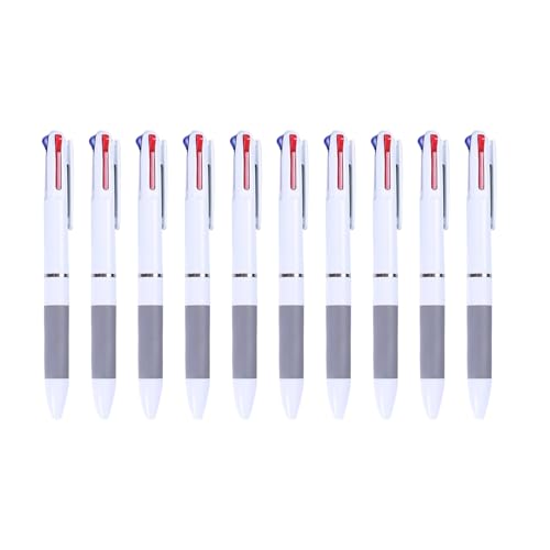3/5/10pcs Multicolor Kugelschreiber 3-Farben In-1-Kugelschreiber 0 7 Mm Zum Codieren Von Journaling Office Suplies Multifunktionalstifte Set Set von Wdbild