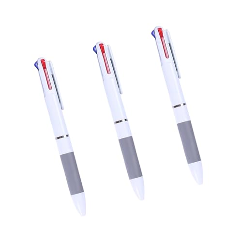 3/5/10pcs Multicolor Kugelschreiber 3-Farben In-1-Kugelschreiber 0 7 Mm Zum Codieren Von Journaling Office Suplies Multifunktionalstifte Set Set von Wdbild