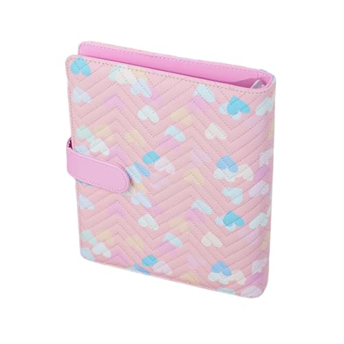 3. 6-Ring Leder Fotoalbum 160 Taschen 3 Zoll Photokard Speicherbuch Mit Verschluss & Clear Pages Memory Book von Wdbild