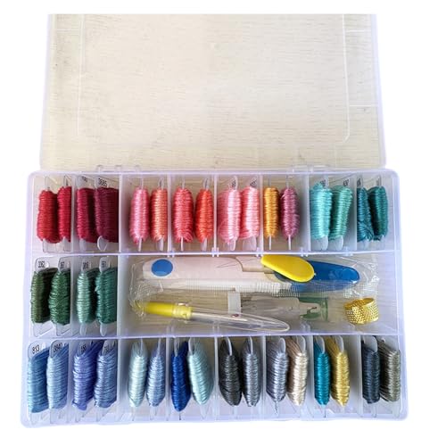 36/50/100 Farbstickerei Floss Set Crosses Stitching Faden Und Zubehörfaden Für Projekte 36/50/100 Farbstickerei Floss Set Crosses Stitching Faden Und Zubehörfaden Für Projekte von Wdbild