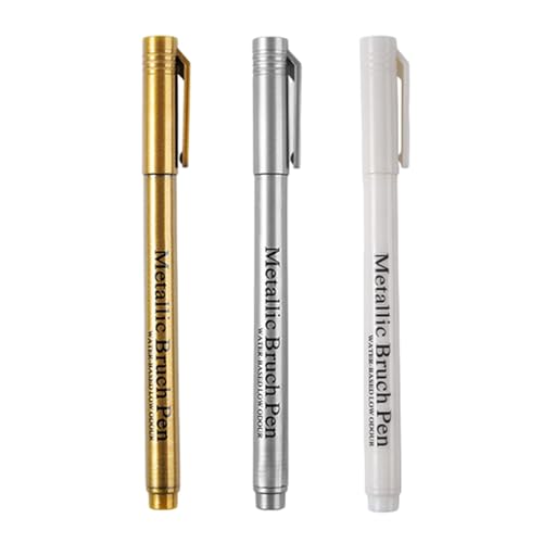 3pcs Glitzernde Metallische Farbstift Wasserfest Highlighter Marker Stift Für Kalligraphie Zeichnungskarte Herstellung Highlight Marker 3pcs Glitzernde Metallische Farbstift Wasserfest Highlighter Marker Stift Für Kalligraphie Zeichnungskarte Herstellung Highlight Marker von Wdbild