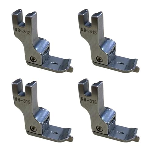 4PCS Flatauto Pressevertretung Fußnähmaschinenzubehör Vorhänge Bettwäschelderleder Saumming von Wdbild