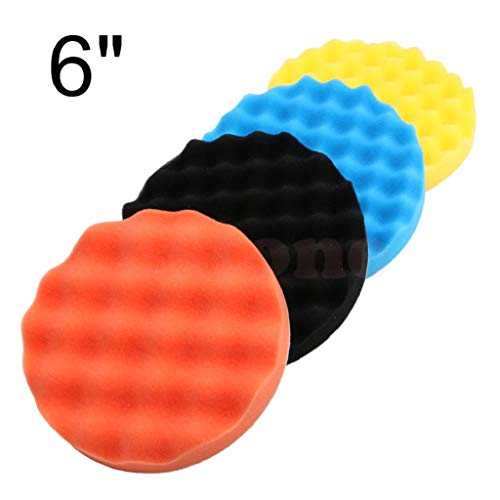 4pcs 6inch Buffing Polishing Schwamm Pads Für Autopolierpuffer 4pcs 6inch Buffing Polishing Schwamm Pads Für Autopolierpuffer von Wdbild