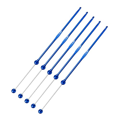 5 PCs Perlen Häkchen Haken Set Handgefertigtes Häkelnadel Ergonomisch Stricknadelhäkeln Für Handwerk von Wdbild