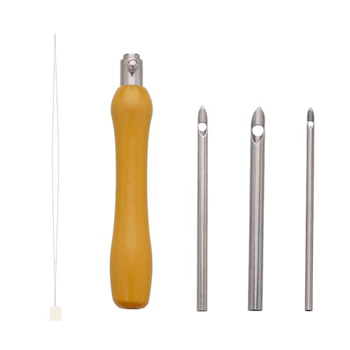 5 Set Practical Stickedle Nadel 2/3/5mm Nadel Stift Stanznadel Werkzeug Set Für Handwerksliebhaber von Wdbild