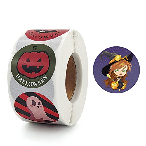 500 PCs/1 Roll Halloween Themenaufkleber Blumen Aufkleber Für Hexen Tiermuster Aufkleber Danke Sticke 500 PCs/1 Roll Halloween Themenaufkleber Blumen Aufkleber Für Hexen Tiermuster Aufkleber Danke Sticke von Wdbild