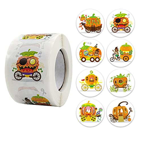 500pcs Halloween Kürbisaufkleber Horror Sealing Etiketten Für Scrapbooking Geschenkverpackung Backen Backpapierdekoration 500pcs Halloween Kürbisaufkleber Horror Sealing Etiketten Für Scrapbooking Geschenkverpackung Backen Backpapierdekoration von Wdbild