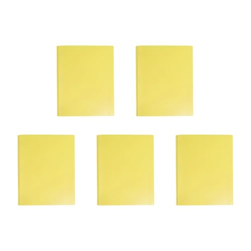 5pcs Buchstabengröße Ordner Mit 2 Taschen Und 3 Taschen Dokumentenorganisator Zwei Taschenordner Mit Zinken Für Schulbüro Dokumentbeutel von Wdbild